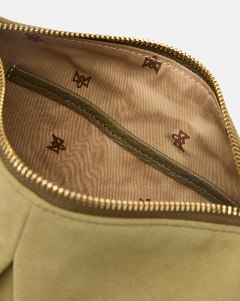MINI POUCH Forest green   - Shoulder Bags - Women's Bags - Bags - Cuoieria Fiorentina
