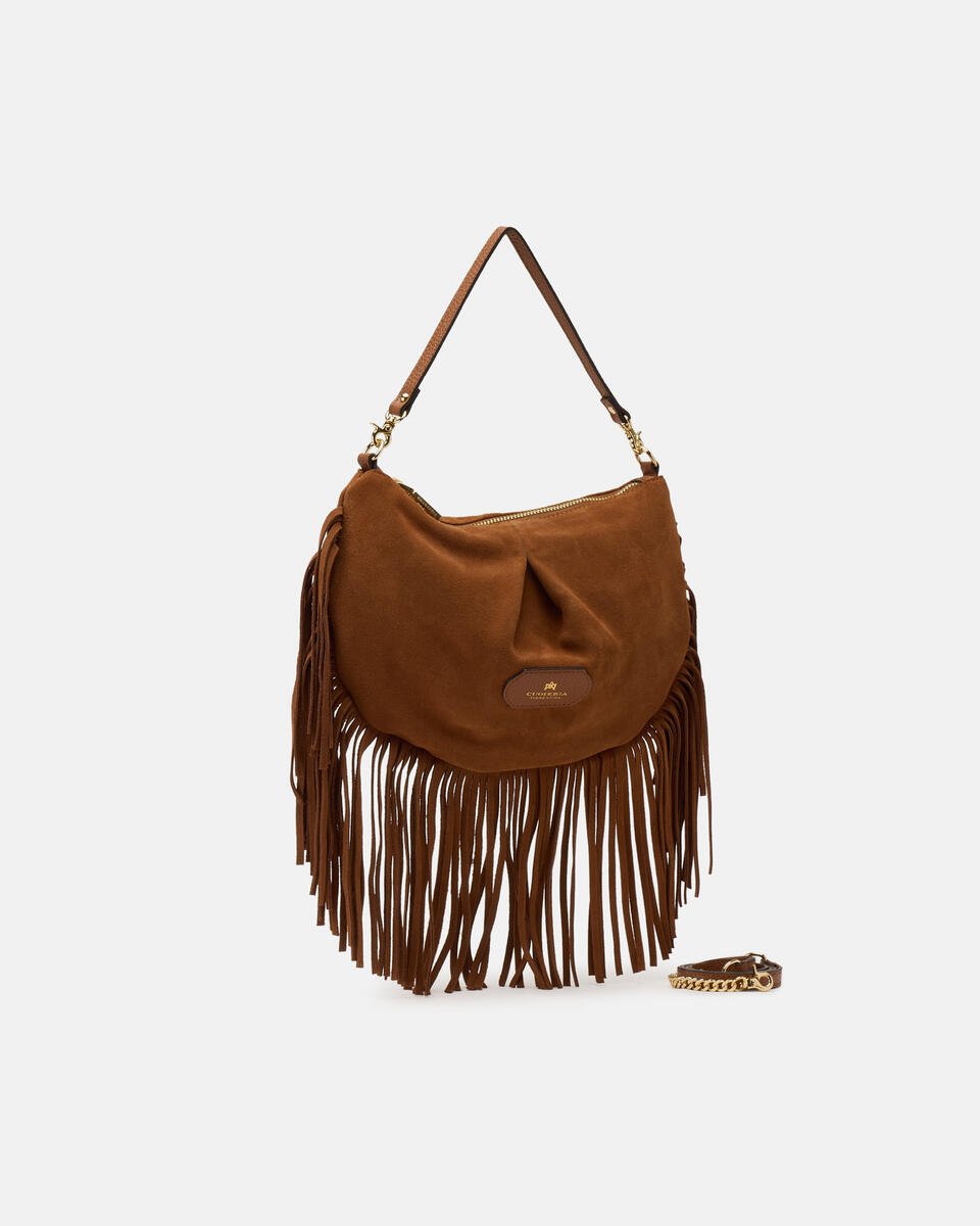 MINI POUCH Caramel  - Shoulder Bags - Women's Bags - Bags - Cuoieria Fiorentina