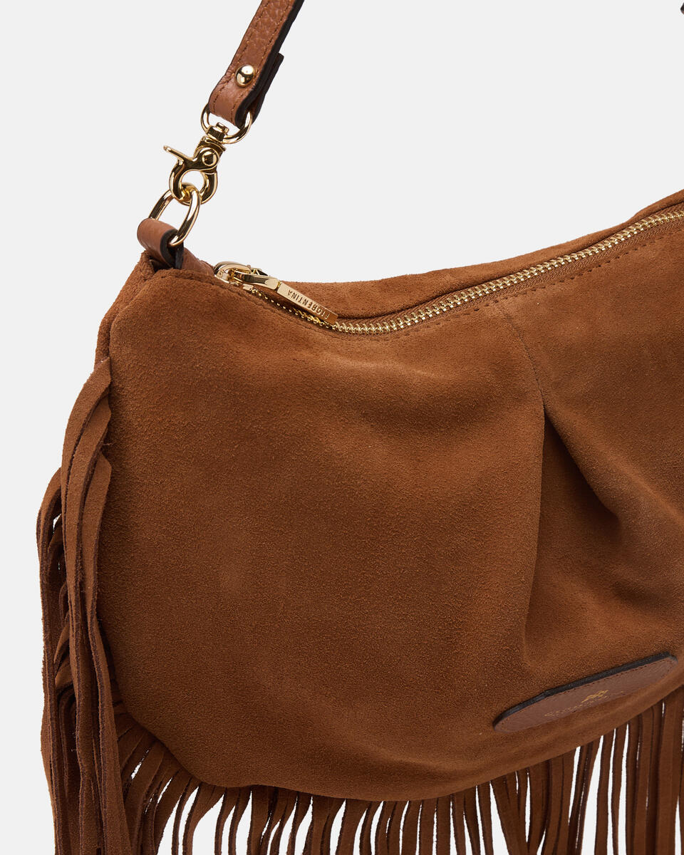 MINI POUCH Caramel  - Shoulder Bags - Women's Bags - Bags - Cuoieria Fiorentina