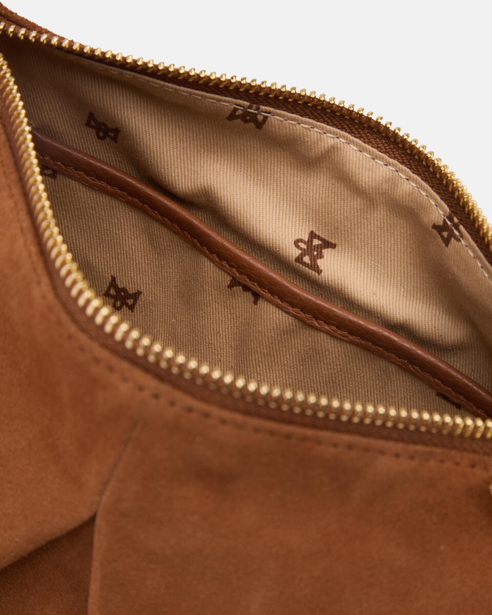 MINI POUCH Caramel  - Shoulder Bags - Women's Bags - Bags - Cuoieria Fiorentina