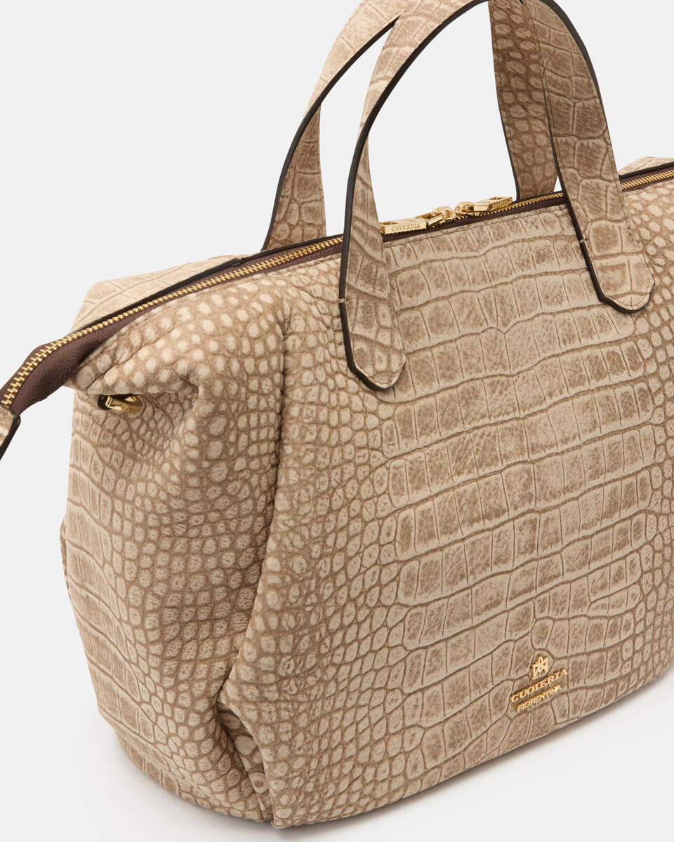 DUFFLE BAG Desert  - Tote Bags - Women's Bags - Bags - Cuoieria Fiorentina