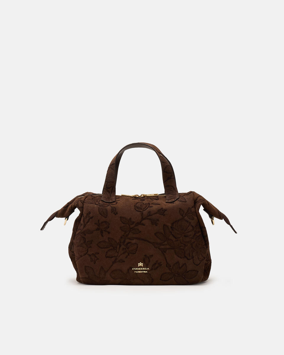 DUFFLE BAG Chocolate  - Tote Bags - Women's Bags - Bags - Cuoieria Fiorentina