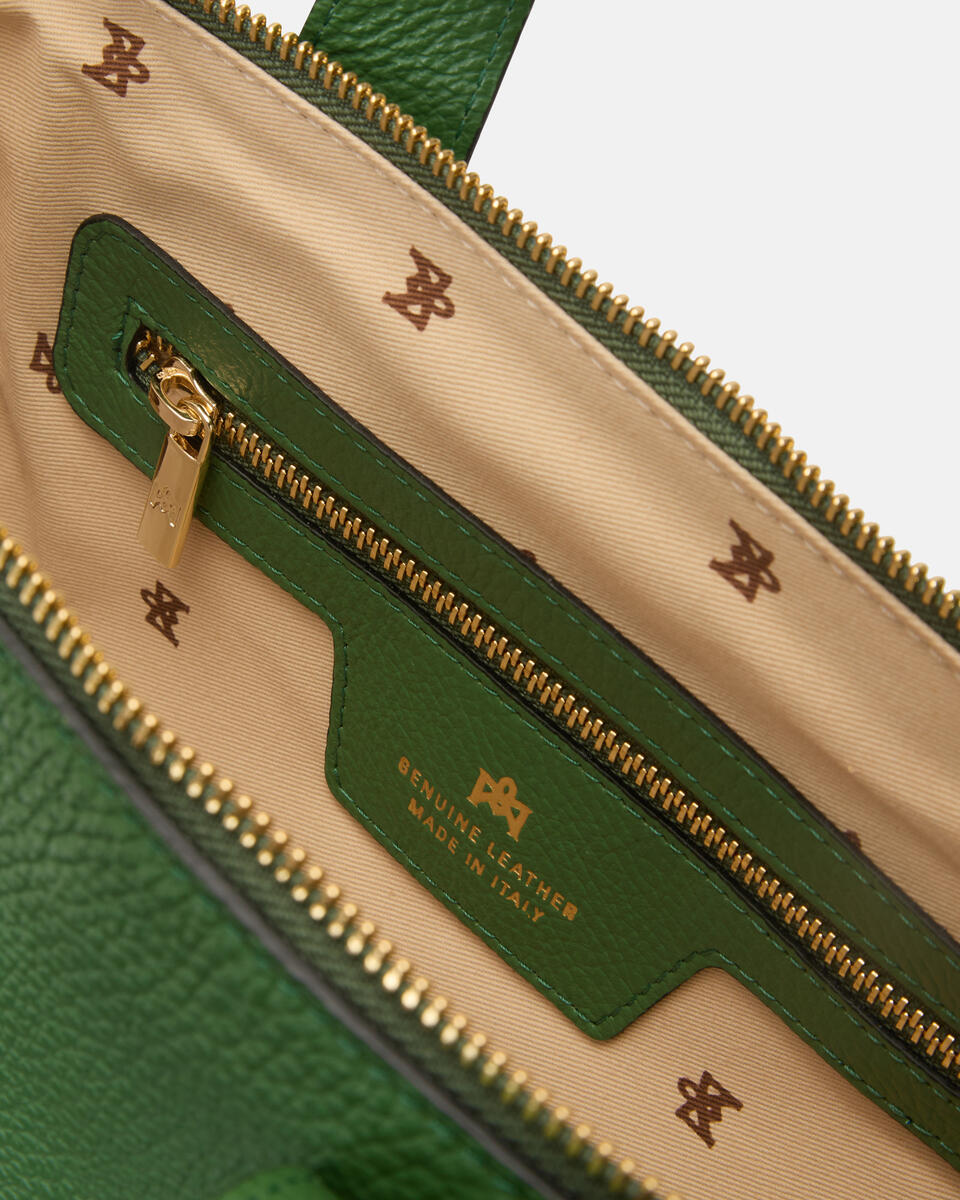 SMALL DUFFLE BAG Aloe  - Tote Bags - Women's Bags - Bags - Cuoieria Fiorentina