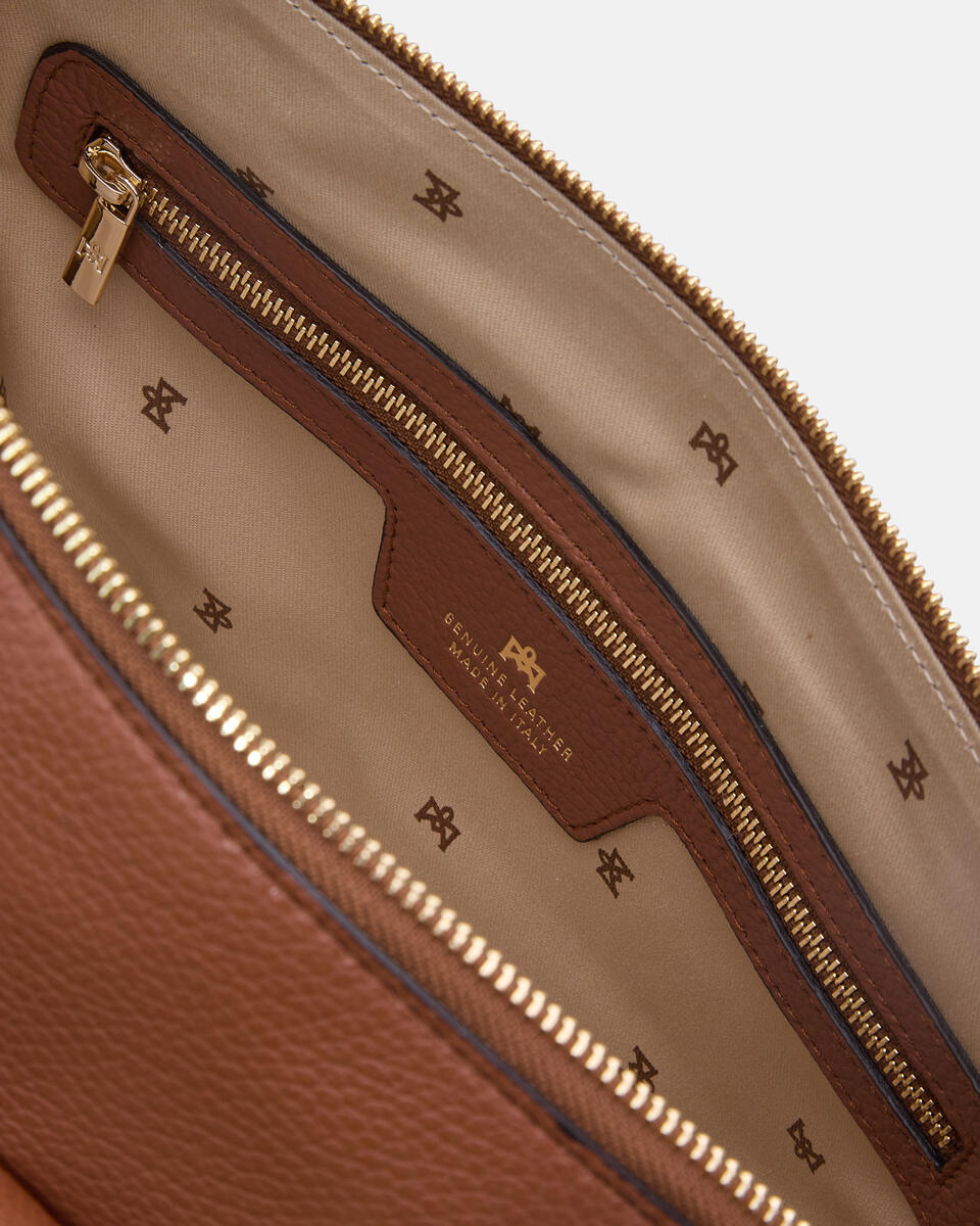 TOTE BAG Caramel  - Tote Bags - Women's Bags - Bags - Cuoieria Fiorentina