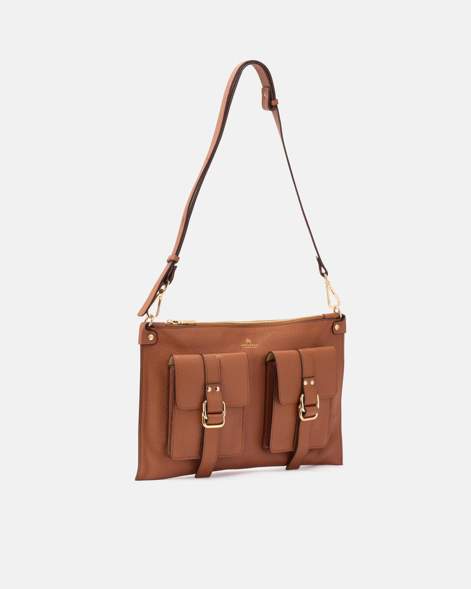 CROSSBODY Caramel  - Crossbody Bags - Women's Bags - Bags - Cuoieria Fiorentina