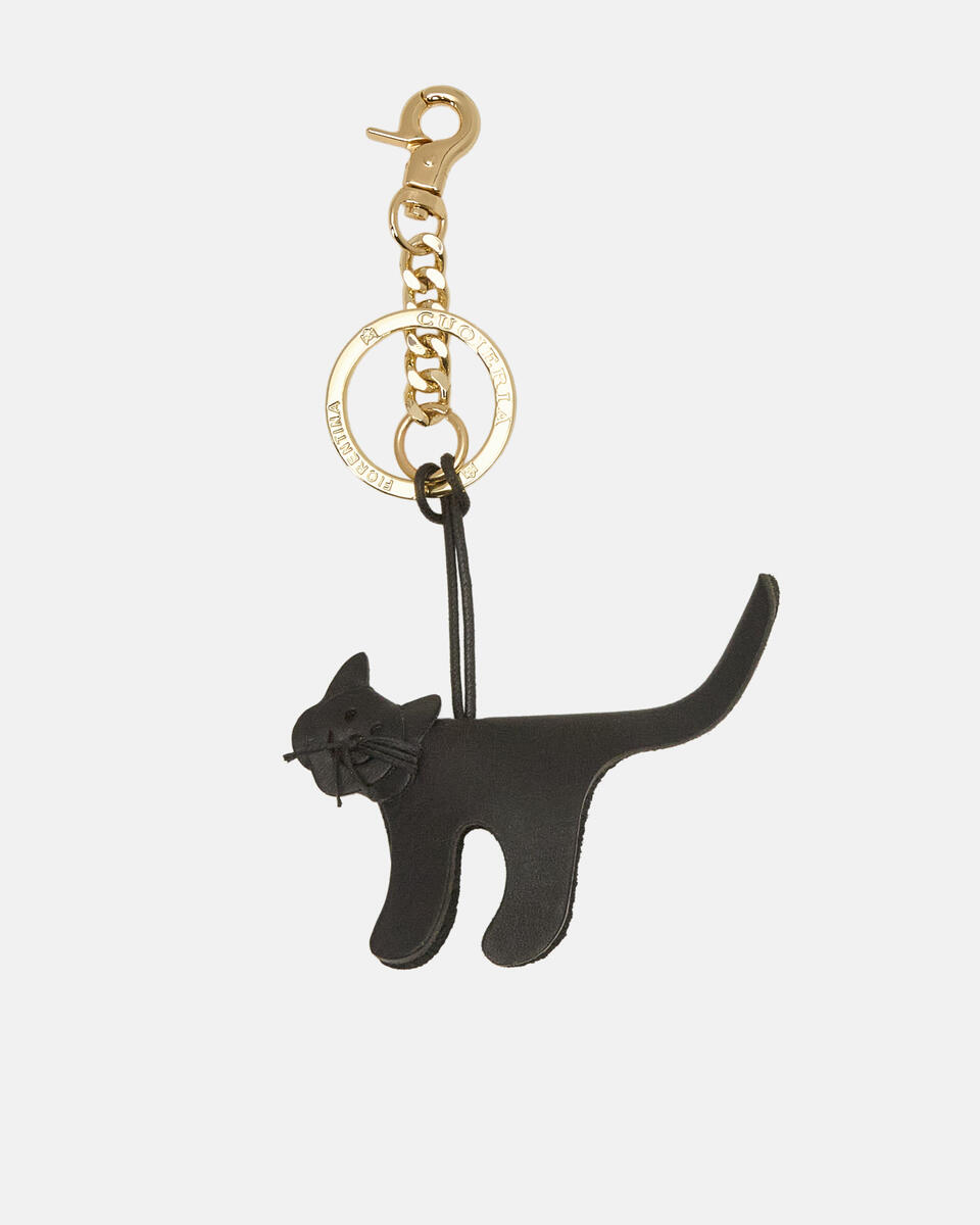 CHARM Black  - Key Holders - Women's Accessories - Accessories - Cuoieria Fiorentina