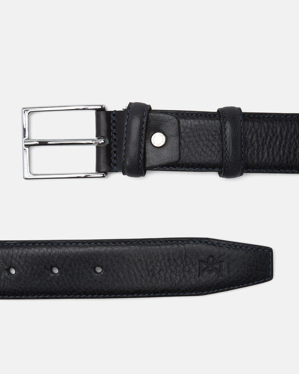 Belt plus-size Blue  - Men Belts - Belts - Cuoieria Fiorentina