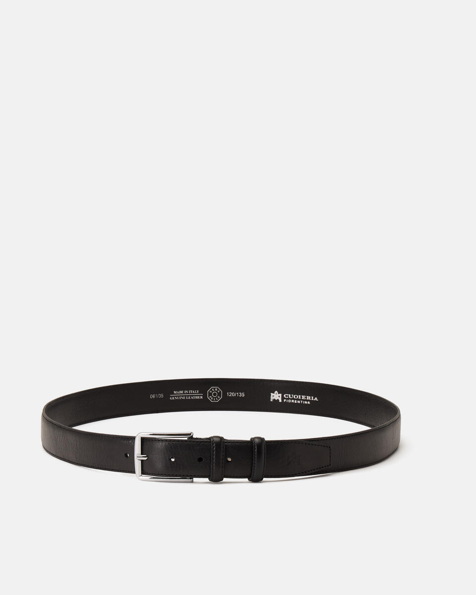 Belt plus-size Black  - Men Belts - Belts - Cuoieria Fiorentina