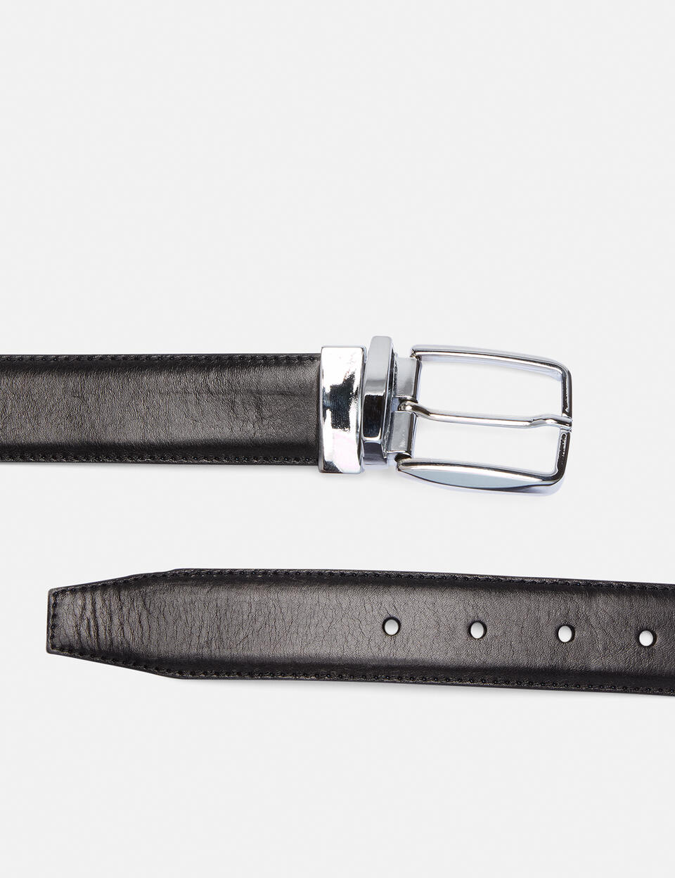 Reversible Belt Blackblue  - Men Belts - Belts - Cuoieria Fiorentina