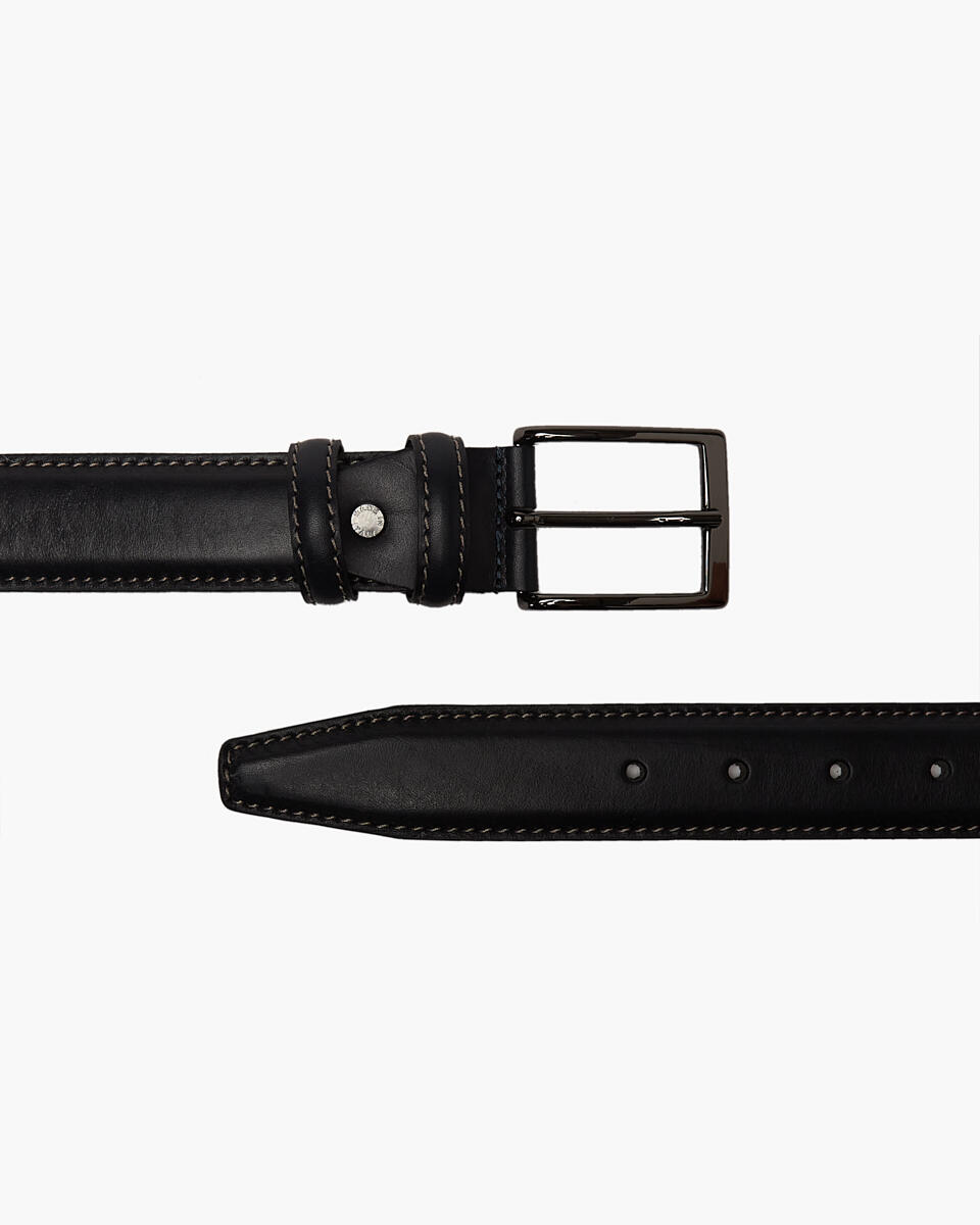 Belt Blue  - Men Belts - Belts - Cuoieria Fiorentina