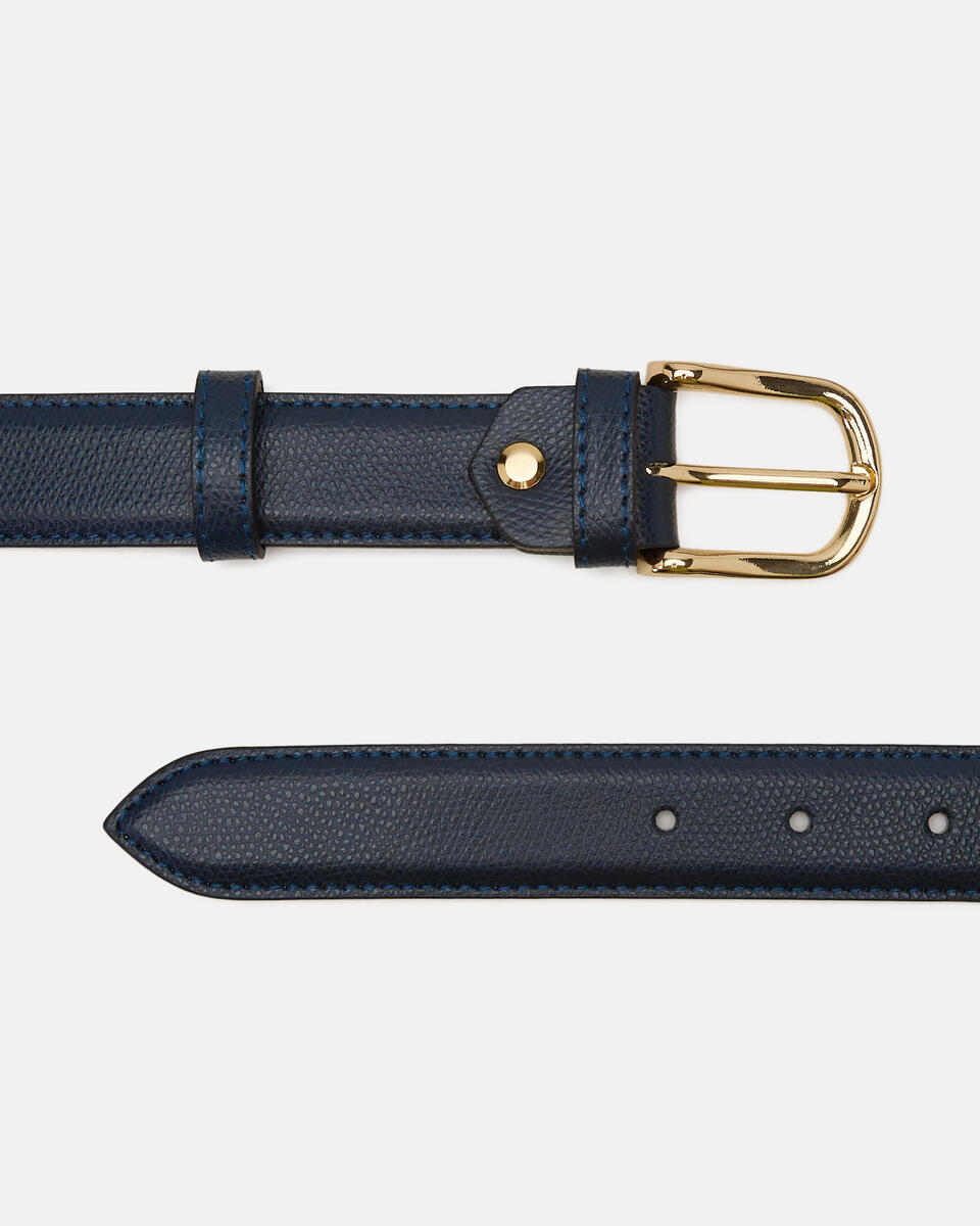 BELT Navy  - Women's Belts - Belts - Cuoieria Fiorentina