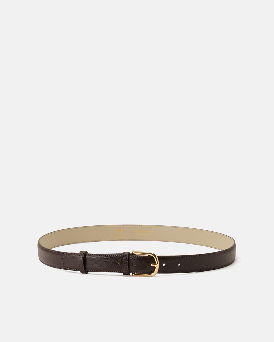 BELT Dark brown  - Women's Belts - Belts - Cuoieria Fiorentina