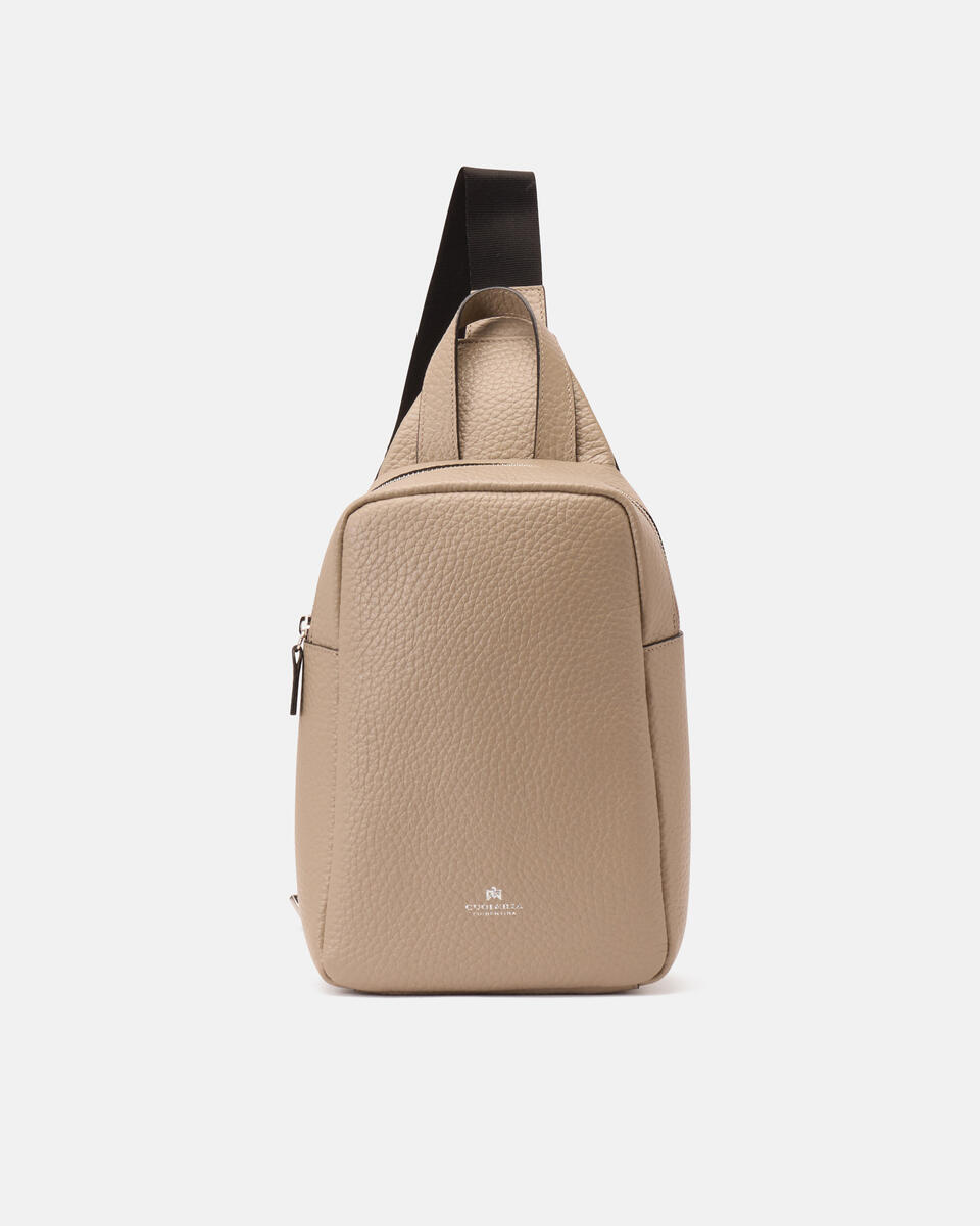 SLING BAG Taupe  - Belt Bags - Men's Bags - Bags - Cuoieria Fiorentina