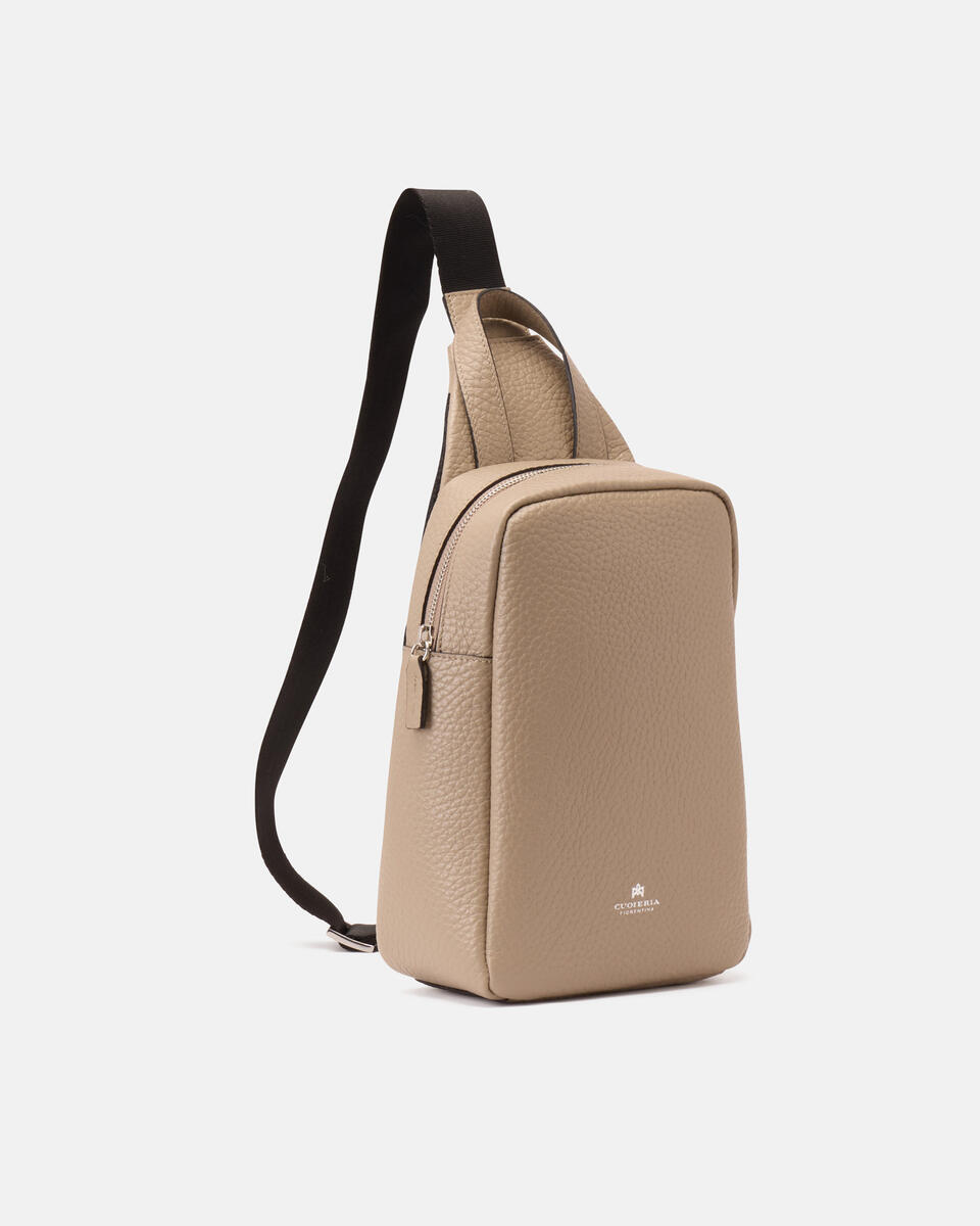 SLING BAG Taupe  - Belt Bags - Men's Bags - Bags - Cuoieria Fiorentina