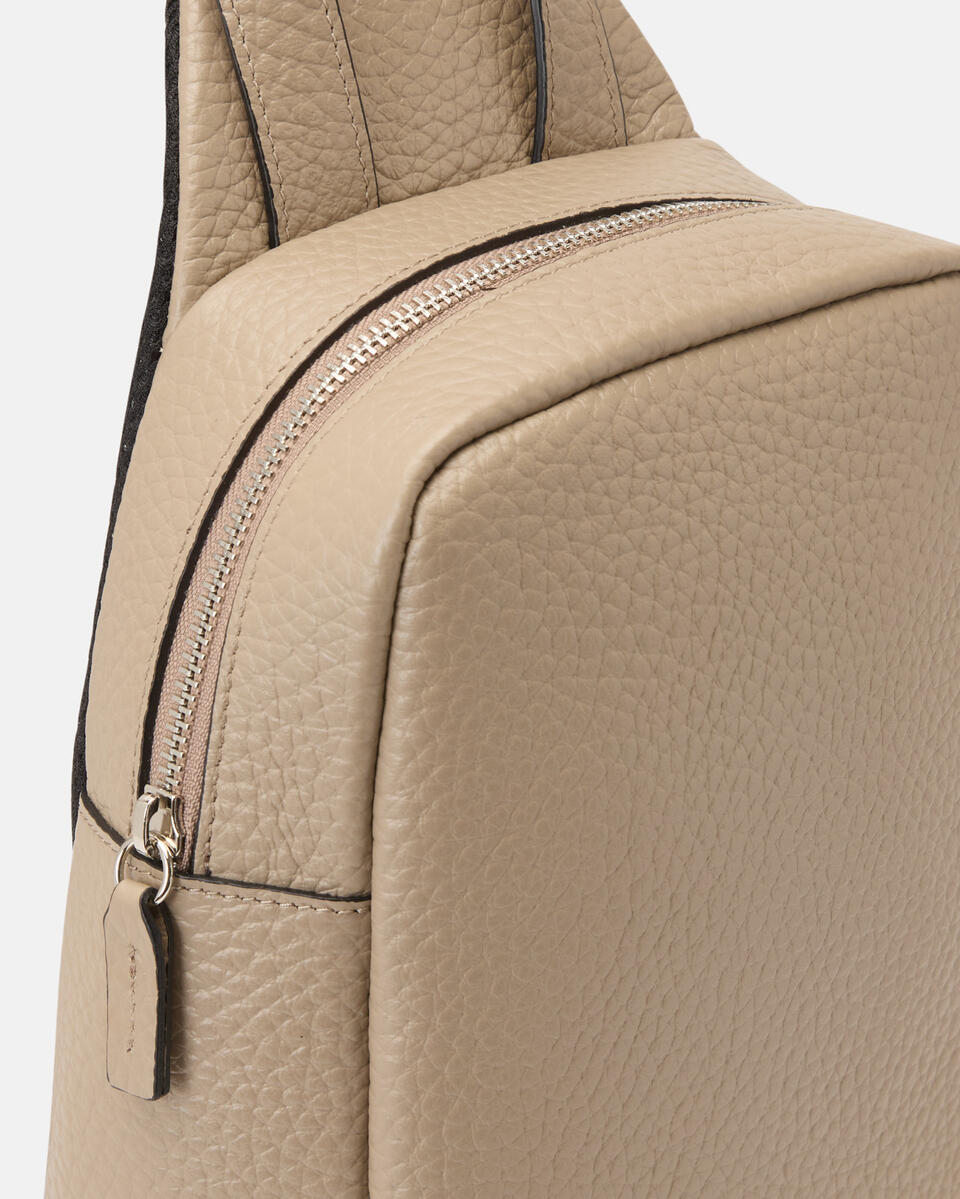 SLING BAG Taupe  - Belt Bags - Men's Bags - Bags - Cuoieria Fiorentina