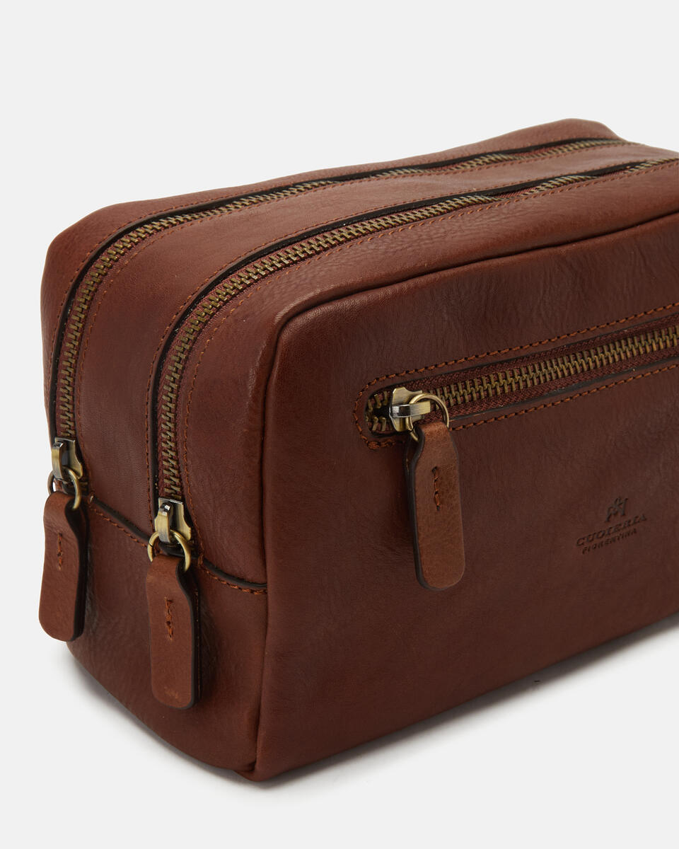 Necessaire Brown  - Beauty - Men's Accessories - Accessories - Cuoieria Fiorentina