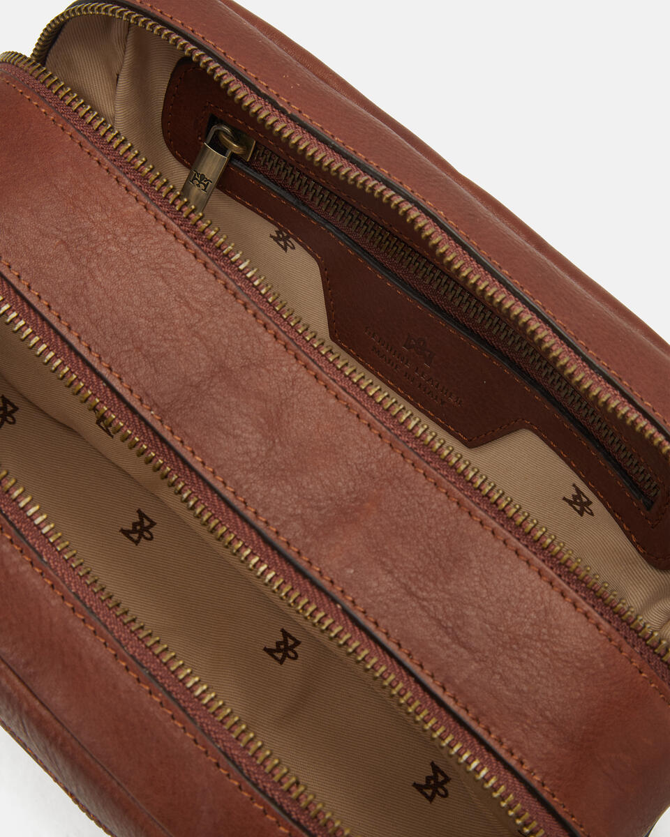 Necessaire Brown  - Beauty - Men's Accessories - Accessories - Cuoieria Fiorentina
