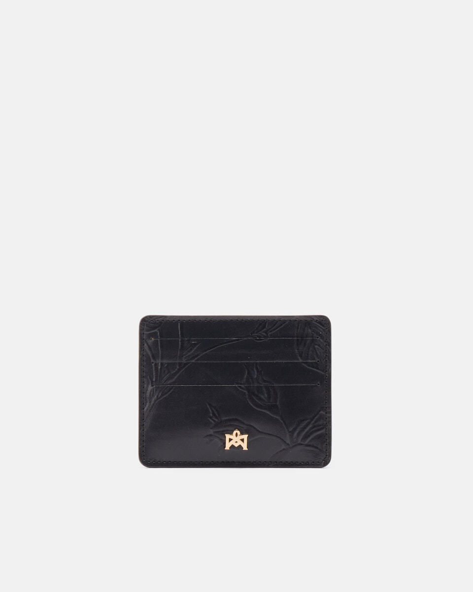 Card holder Black  - Women's Wallets - Women's Wallets - Wallets - Cuoieria Fiorentina