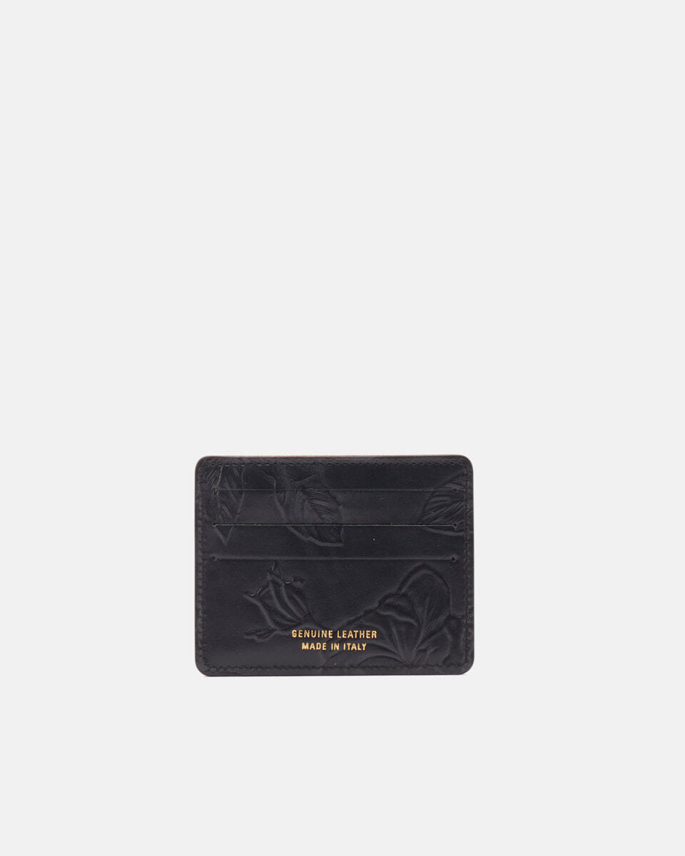 Card holder Black  - Women's Wallets - Women's Wallets - Wallets - Cuoieria Fiorentina