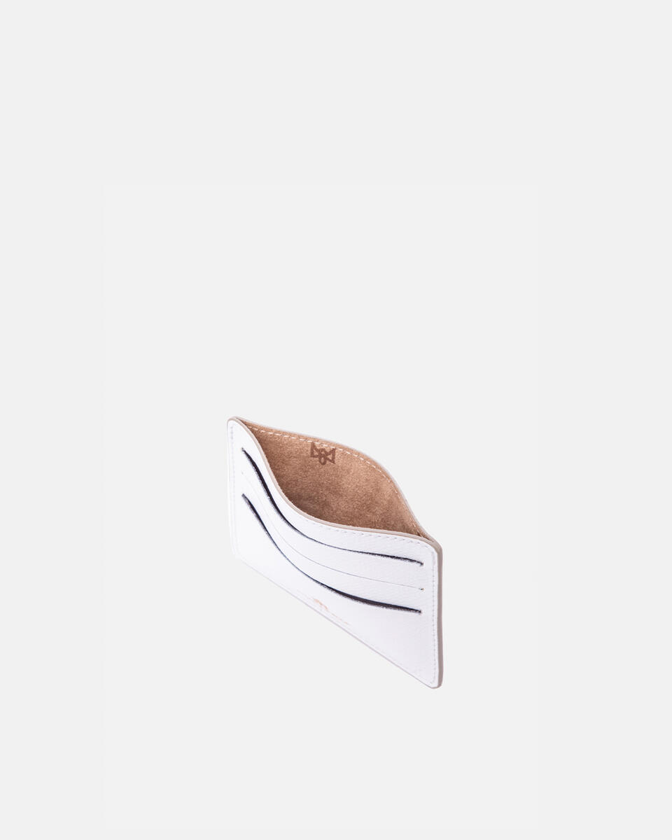 Card holder White  - Women's Wallets - Women's Wallets - Wallets - Cuoieria Fiorentina
