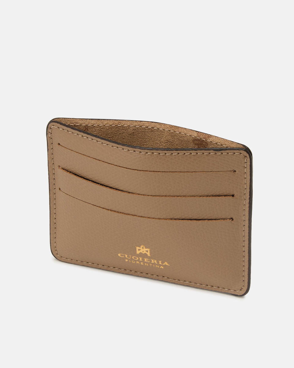 Card holder Desert  - Women's Wallets - Women's Wallets - Wallets - Cuoieria Fiorentina