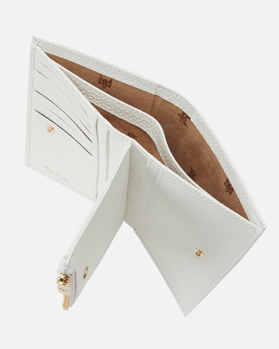 Vertical wallet White  - Women's Wallets - Women's Wallets - Wallets - Cuoieria Fiorentina