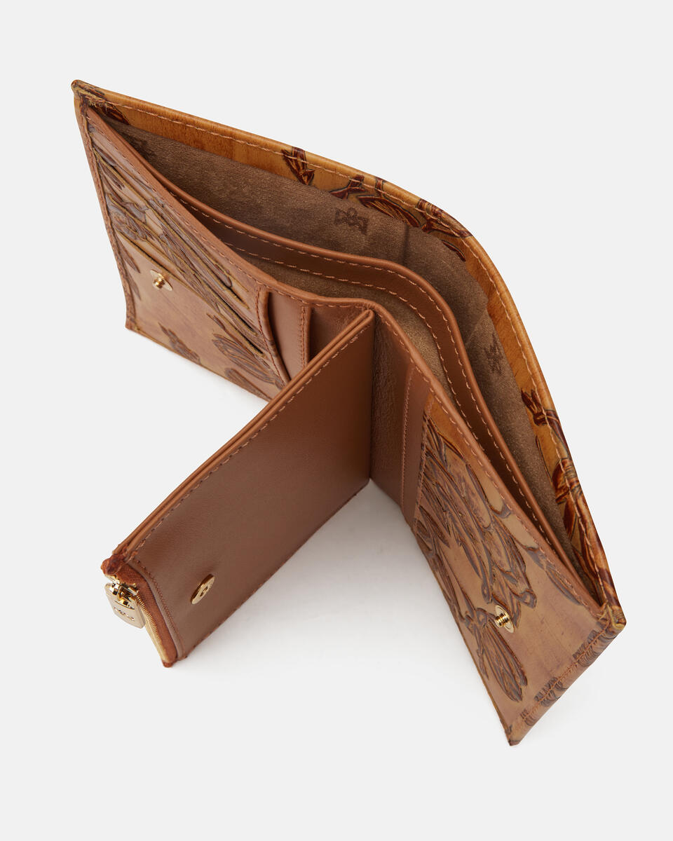Vertical wallet Beige  - Women's Wallets - Women's Wallets - Wallets - Cuoieria Fiorentina