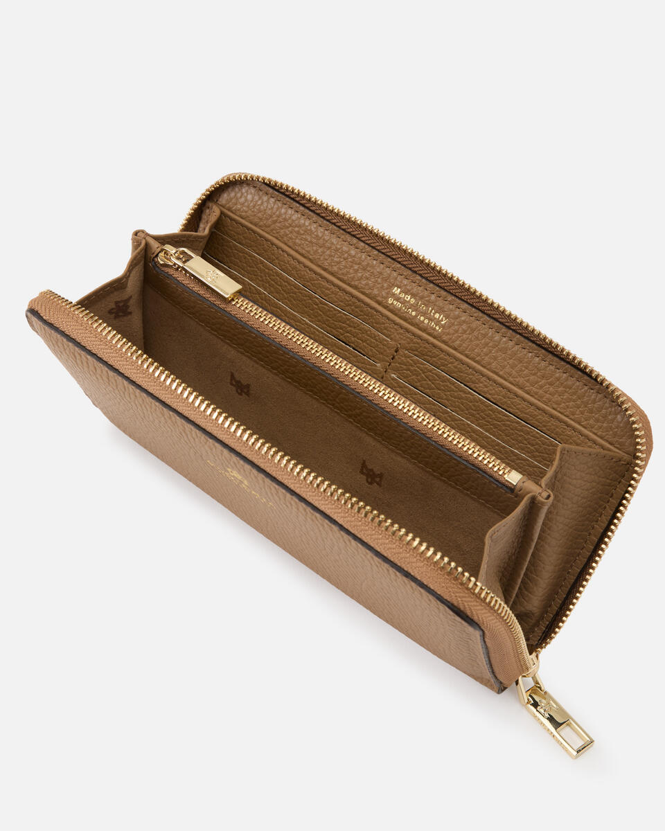 Zip around wallet Desert  - Women's Wallets - Women's Wallets - Wallets - Cuoieria Fiorentina