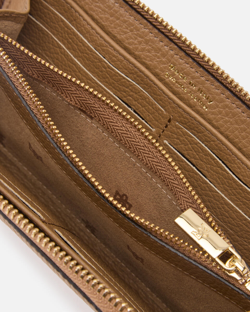 Zip around wallet Desert  - Women's Wallets - Women's Wallets - Wallets - Cuoieria Fiorentina