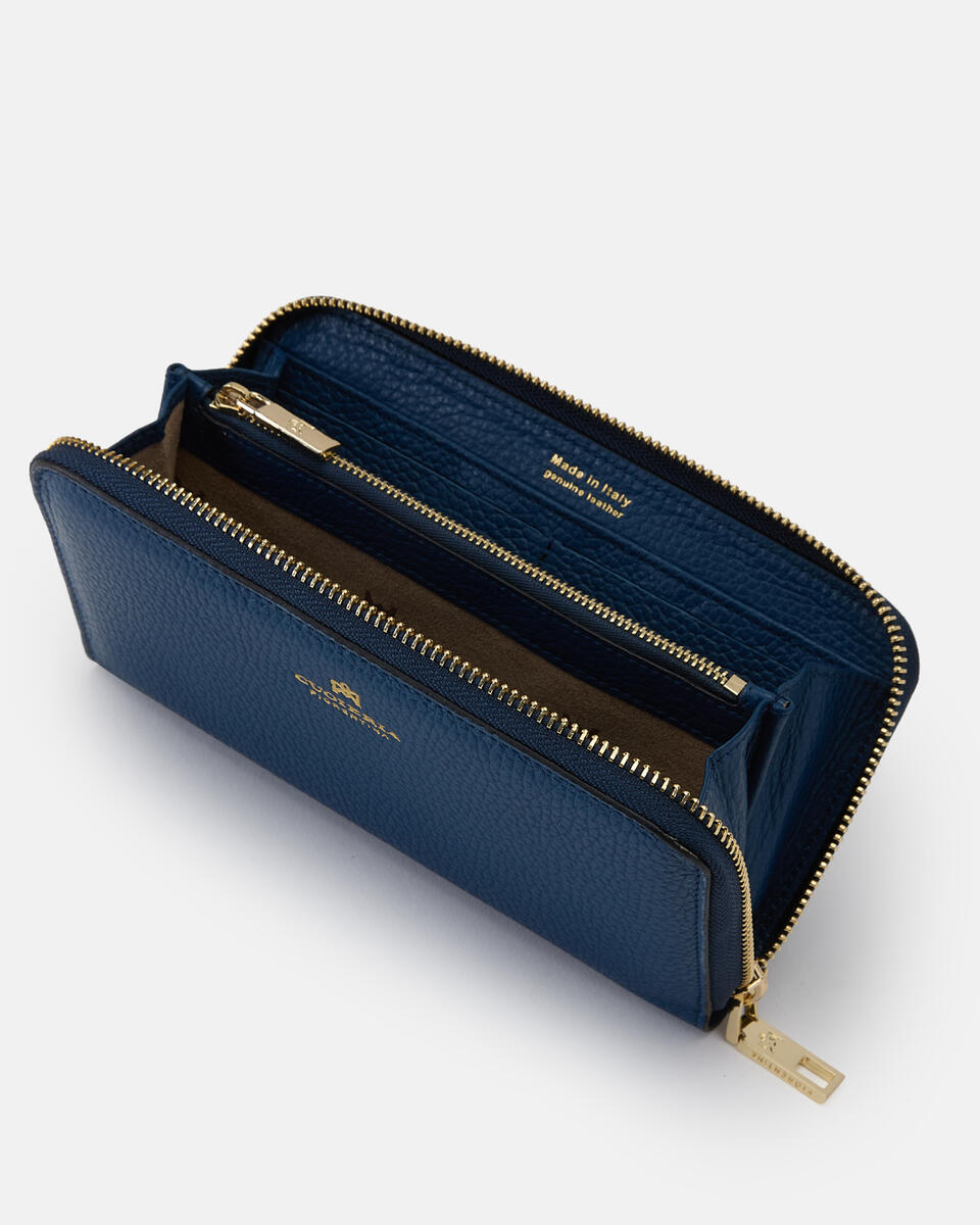 Zip around wallet Ocean  - Women's Wallets - Women's Wallets - Wallets - Cuoieria Fiorentina