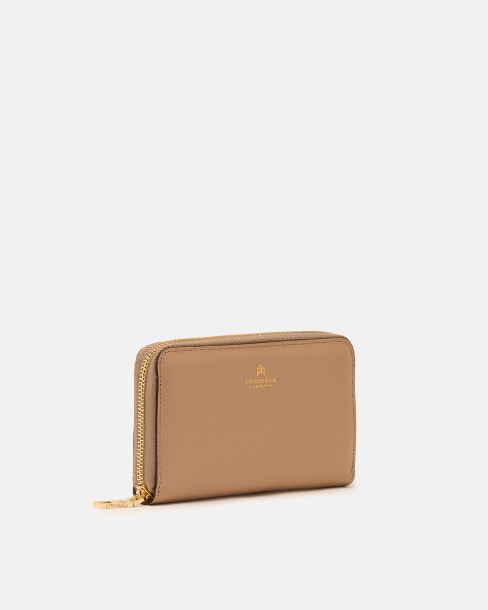 Zip around wallet Desert  - Women's Wallets - Women's Wallets - Wallets - Cuoieria Fiorentina