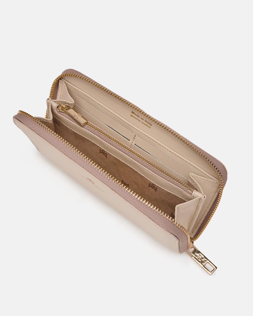 Zip around wallet Prosecco  - Women's Wallets - Women's Wallets - Wallets - Cuoieria Fiorentina