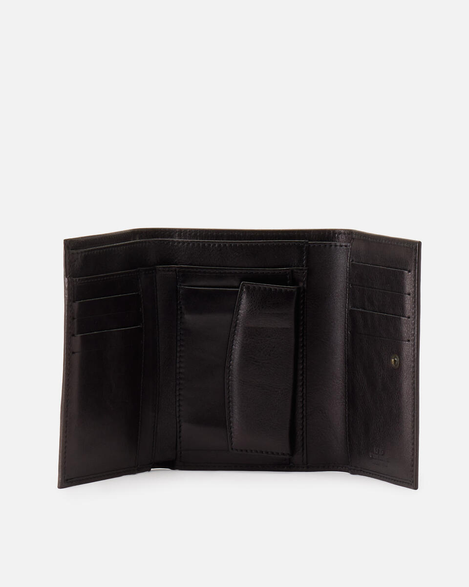 Continental wallet Black  - Women's Wallets - Women's Wallets - Wallets - Cuoieria Fiorentina