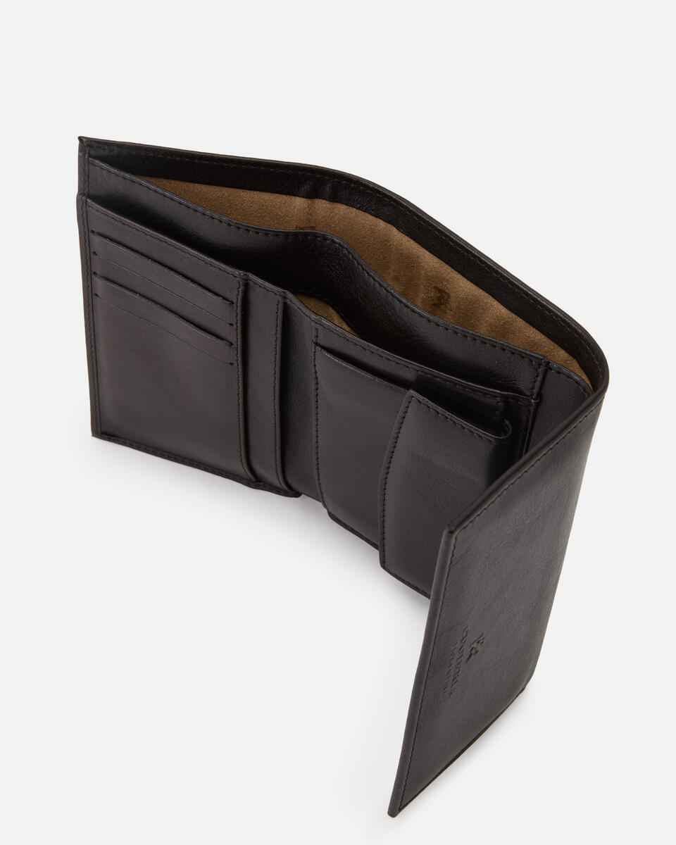 Continental wallet Black  - Women's Wallets - Women's Wallets - Wallets - Cuoieria Fiorentina