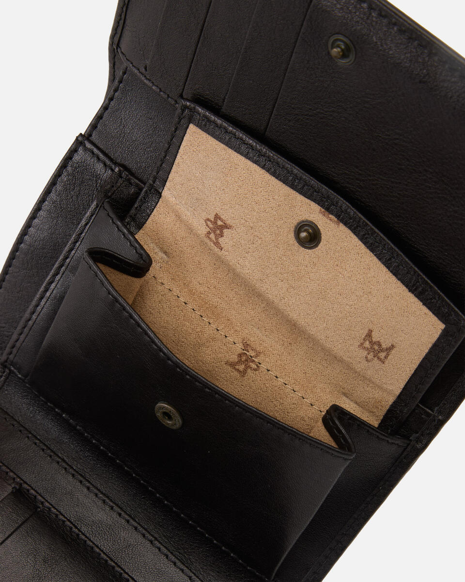 Continental wallet Black  - Women's Wallets - Women's Wallets - Wallets - Cuoieria Fiorentina