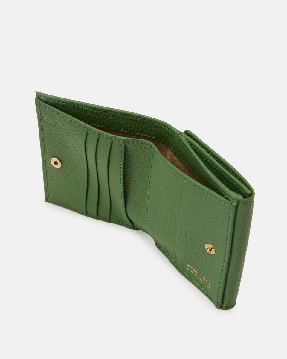 MINI WALLET Aloe  - Women's Wallets - Women's Wallets - Wallets - Cuoieria Fiorentina