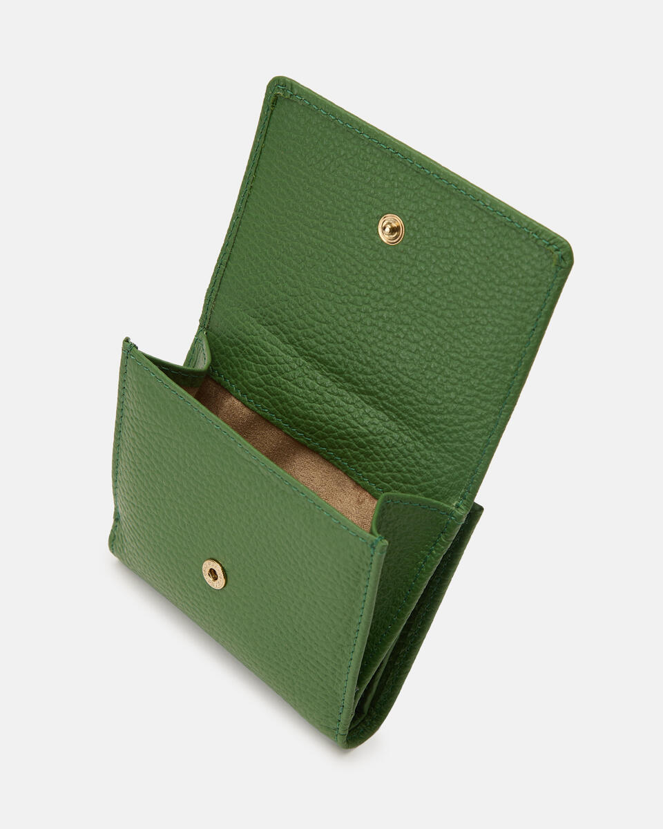 MINI WALLET Aloe  - Women's Wallets - Women's Wallets - Wallets - Cuoieria Fiorentina