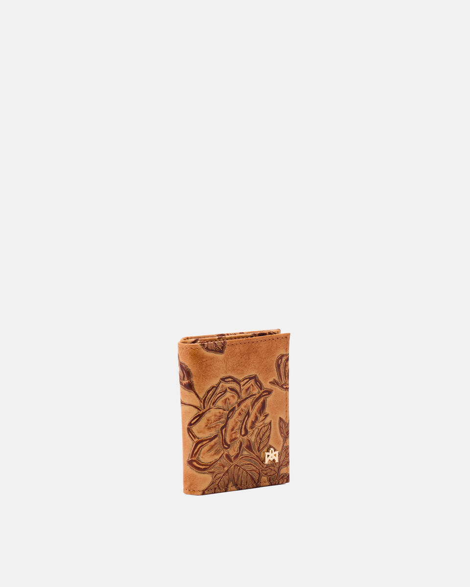 MINI WALLET Beige  - Women's Wallets - Women's Wallets - Wallets - Cuoieria Fiorentina