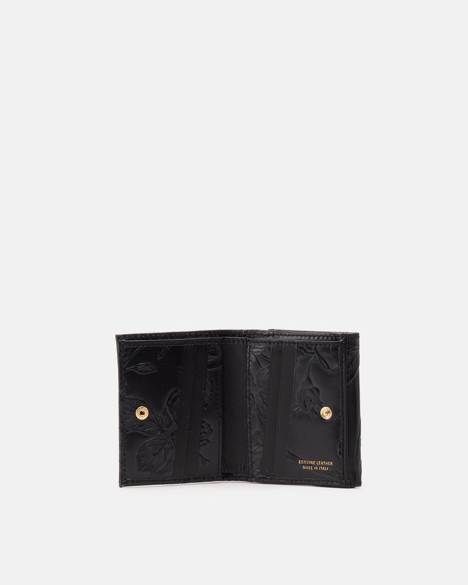 MINI WALLET Black  - Women's Wallets - Women's Wallets - Wallets - Cuoieria Fiorentina