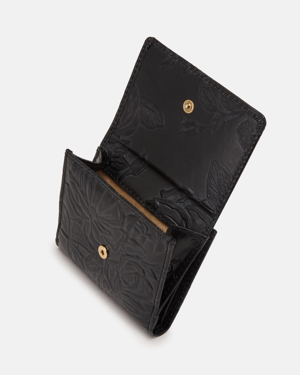 MINI WALLET Black  - Women's Wallets - Women's Wallets - Wallets - Cuoieria Fiorentina