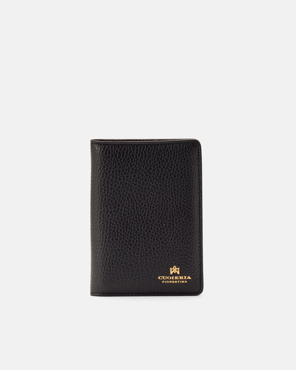 PASSPORT HOLDER Black  - Travel Accessories - Travel Bags - Cuoieria Fiorentina