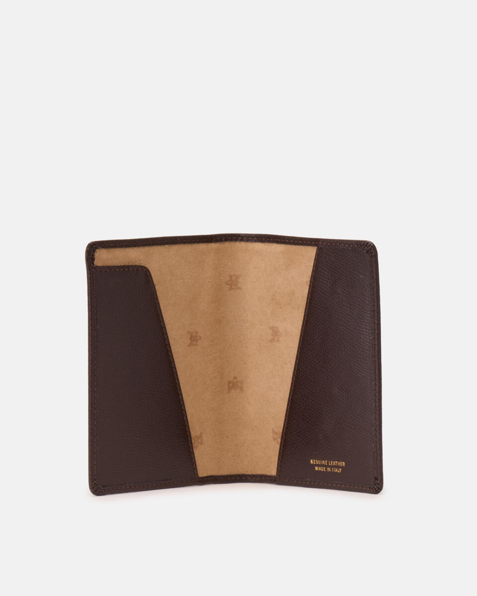 PASSPORT HOLDER Dark brown  - Travel Accessories - Travel Bags - Cuoieria Fiorentina