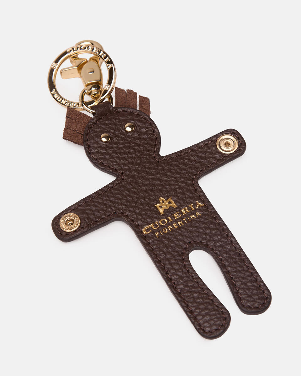 CHARM Chocolate  - Key Holders - Women's Accessories - Accessories - Cuoieria Fiorentina
