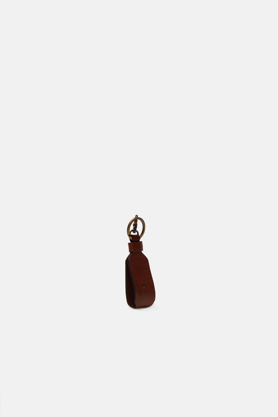 KEYCHAIN Brown  - Key Holders - Men's Accessories - Accessories - Cuoieria Fiorentina