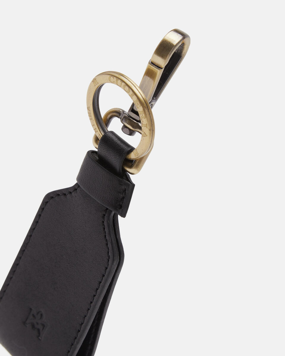 KEYCHAIN Black  - Key Holders - Men's Accessories - Accessories - Cuoieria Fiorentina