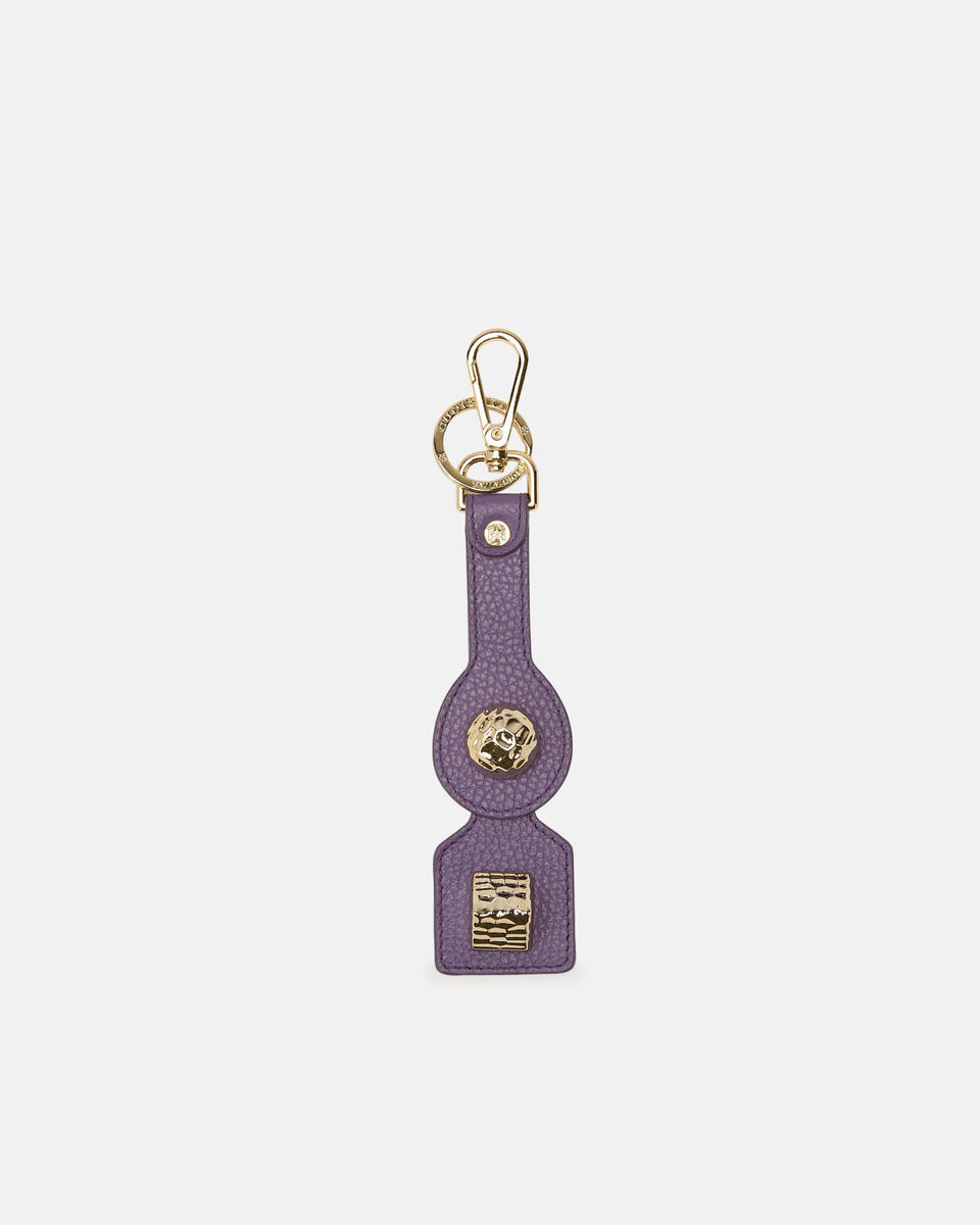 LEATHER CHARM Lavander  - Key Holders - Women's Accessories - Accessories - Cuoieria Fiorentina