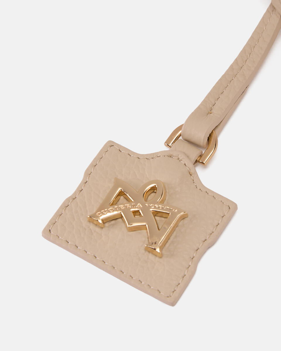 LEATHER CHARM Prosecco  - Key Holders - Women's Accessories - Accessories - Cuoieria Fiorentina