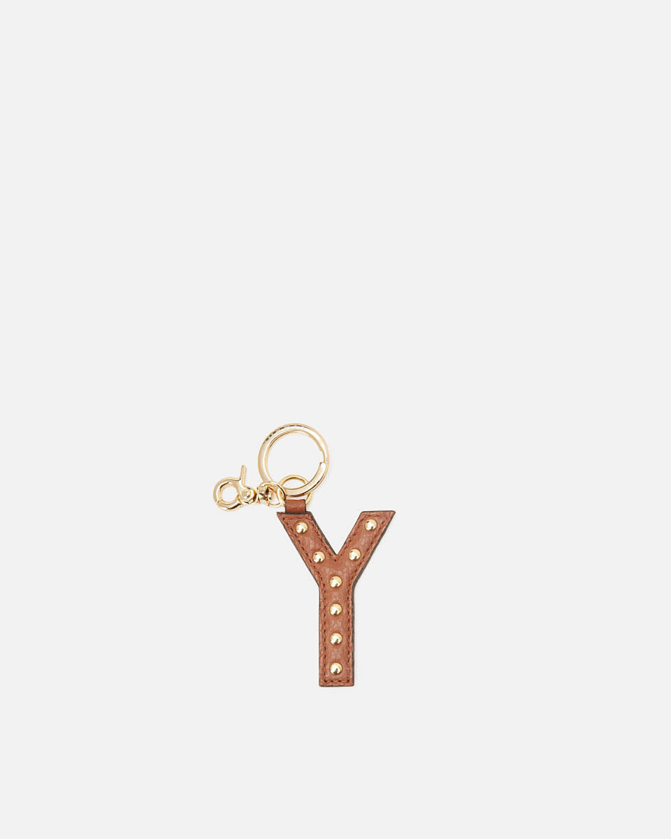 KEYCHAIN Caramel  - Key Holders - Women's Accessories - Accessories - Cuoieria Fiorentina