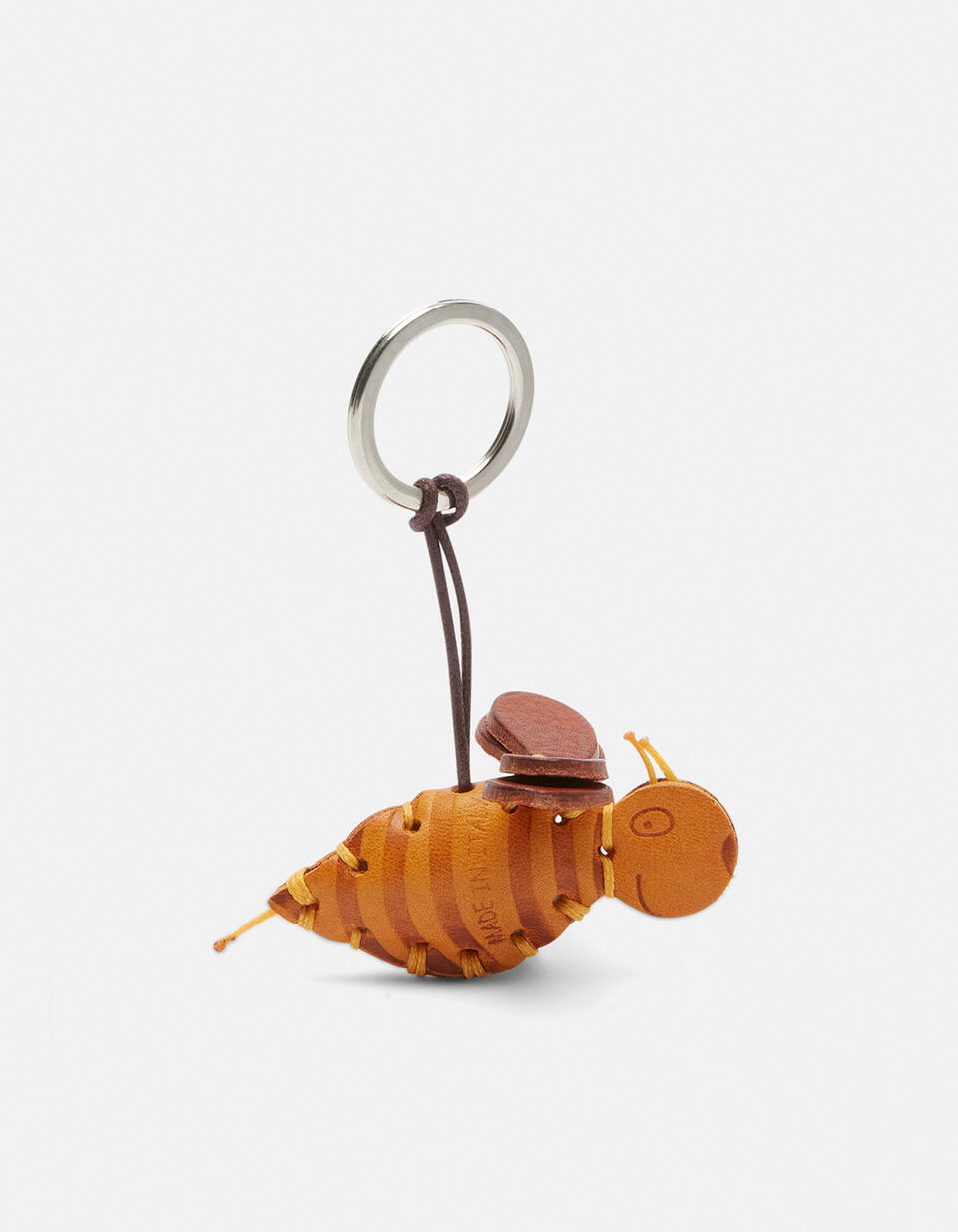 KEYCHAIN Yellow  - Key Holders - Women's Accessories - Accessories - Cuoieria Fiorentina
