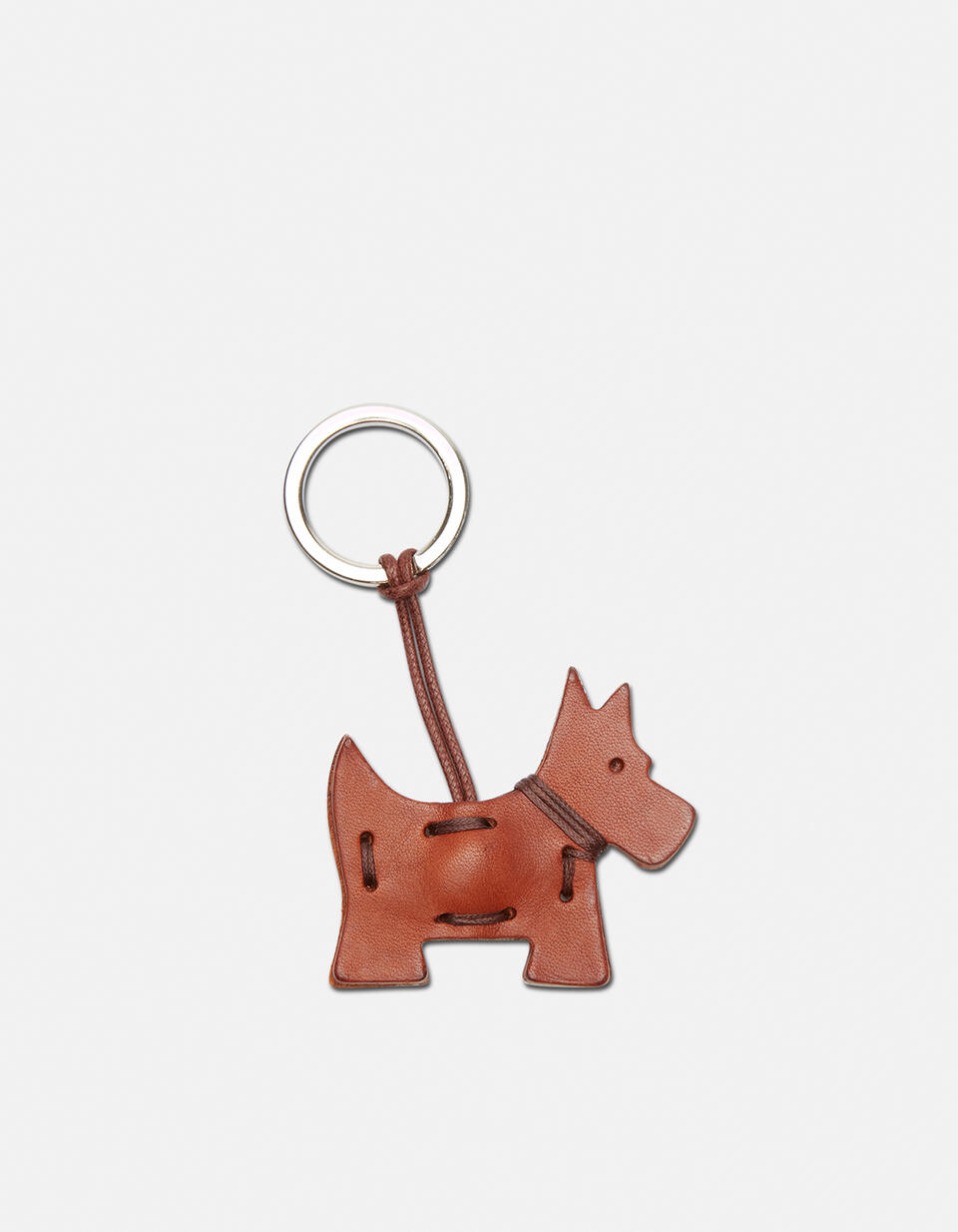KEYCHAIN Brown  - Key Holders - Women's Accessories - Accessories - Cuoieria Fiorentina